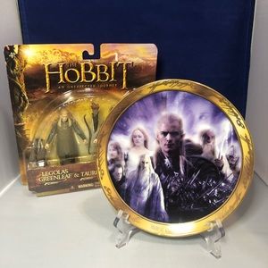 Lord of The Rings Collectors Plate w/BONUS FIGURES